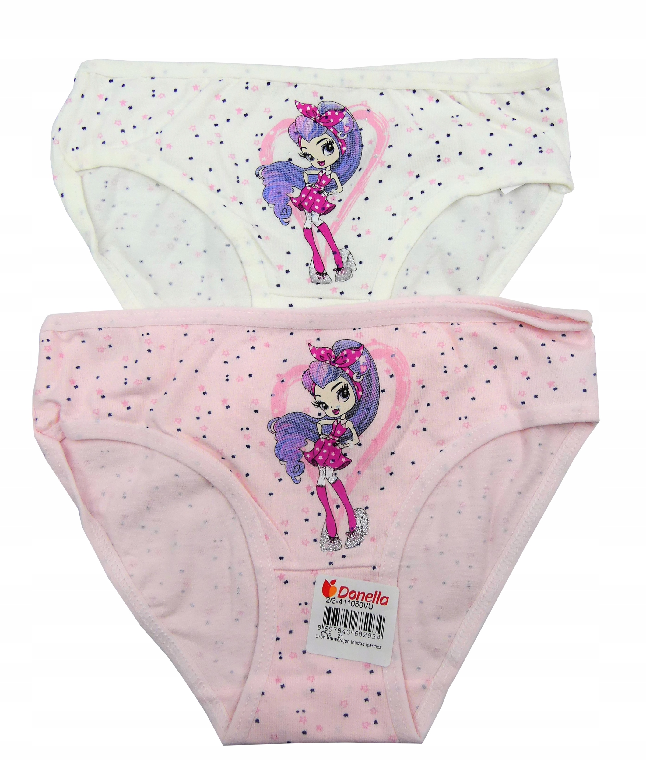 

Majtki Figi Dziewczęce Bawełna Girl 122/128 2szt