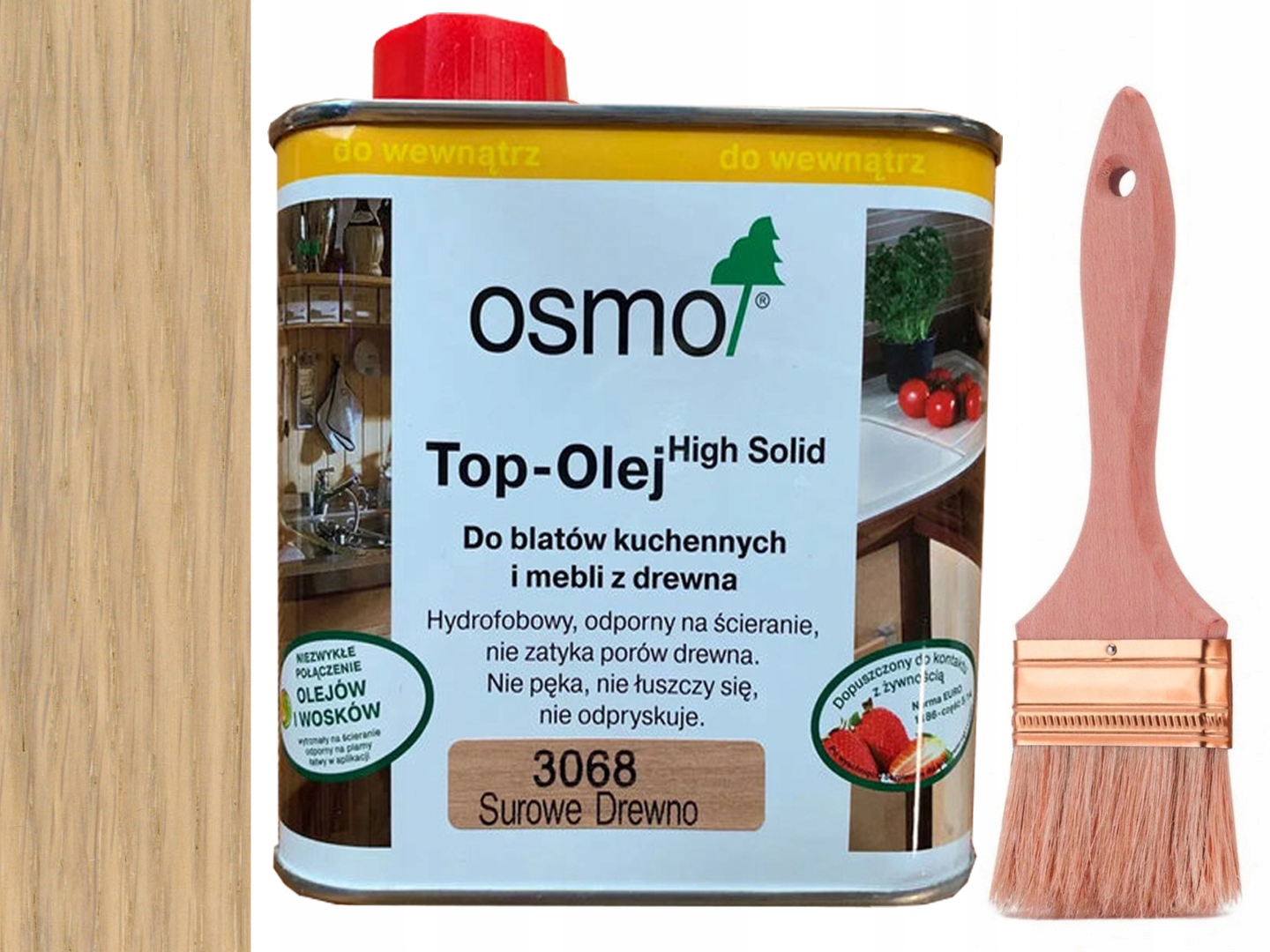 TOP-OLEJ OSMO Do Blatów Kuchennych 0,5L SUROWE