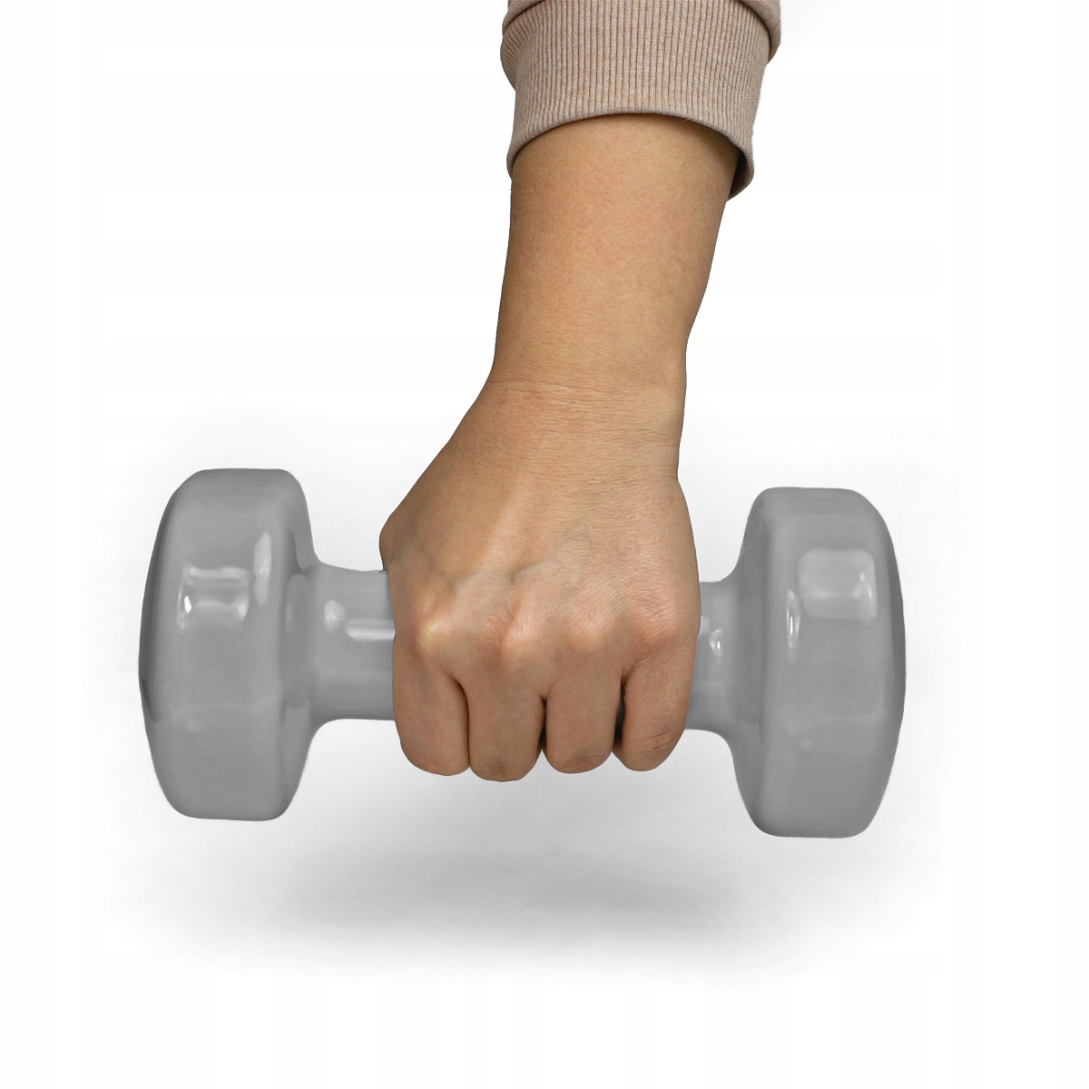 HANTLE ŻELIWNE HANTELKI WINYLOWE CIĘŻARKI DO ĆWICZEŃ W DOMU ZESTAW 2x5 kg Kod producenta Hantelki winylowe