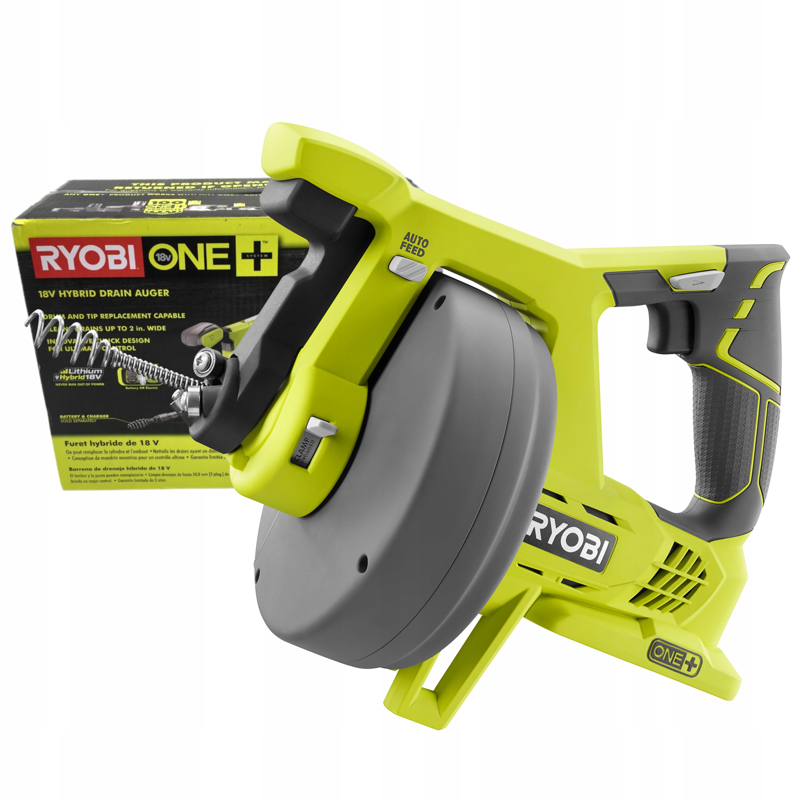 

Ryobi R18DA-0 Przepychacz Do Rur Akumulatorowy 18V