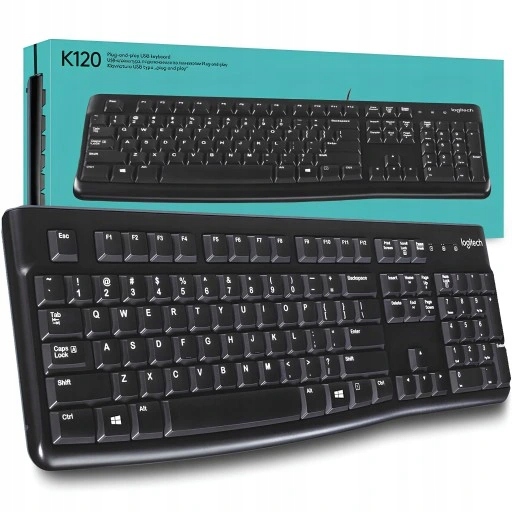 Мембранная клавиатура Logitech K120