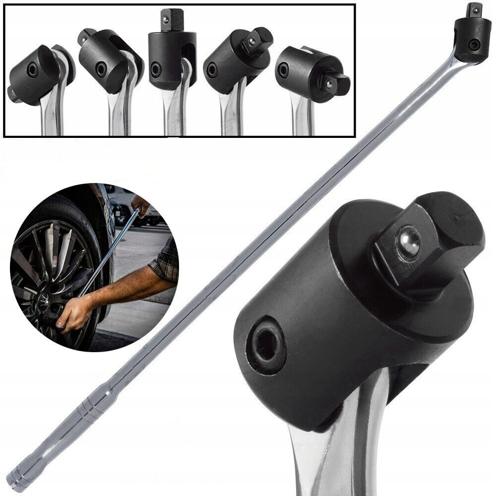 POKRĘTŁO PRZEGUBOWE ŁAMANE 1/2" 750mm NASADEK