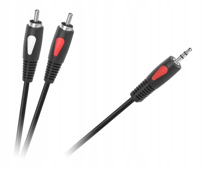 

Kabel 2 Rca Czincz Jack 3,5mm 3m Audio Stereo