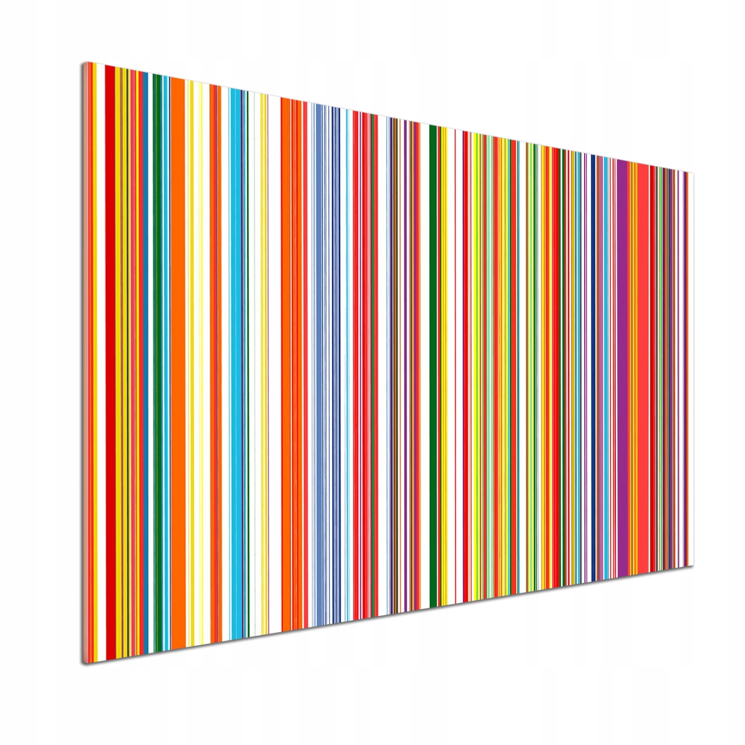 Panel do kuchyne Farebné pruhy 100 x 70 cm Lepidlo