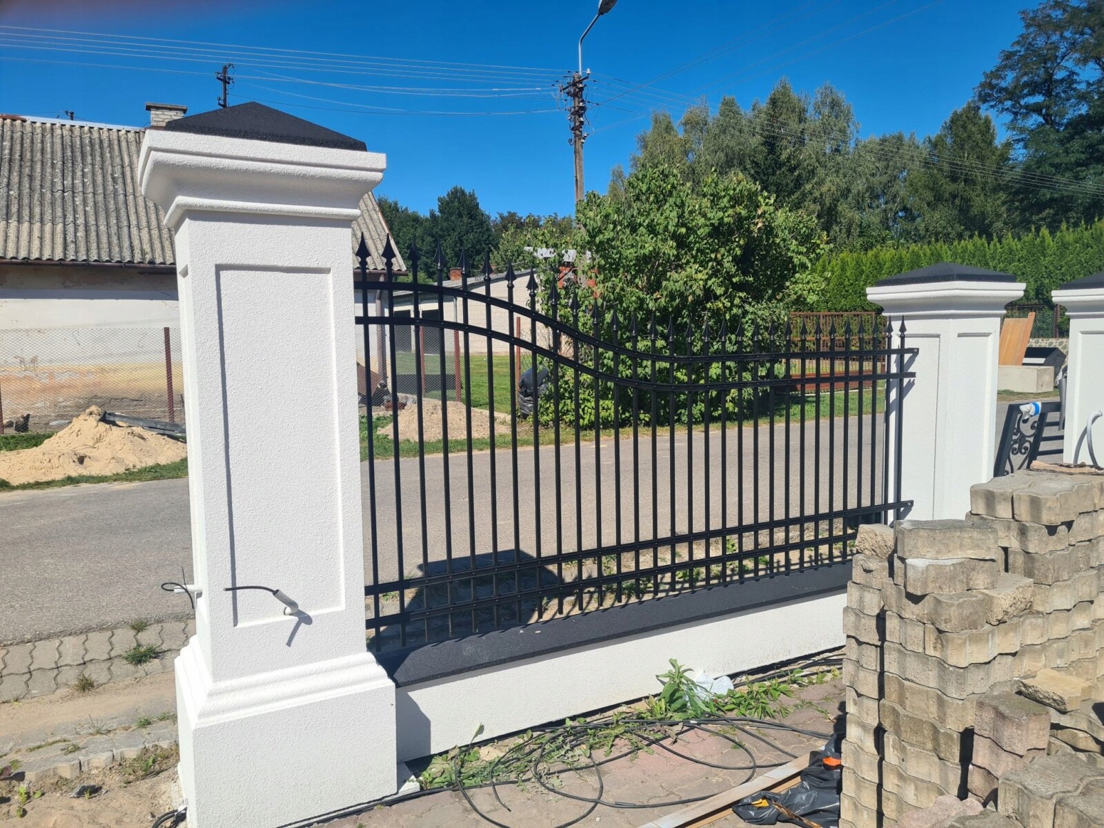 Ogrodzenia Betonowe Dworkowe z Ramką S2` Maksymalna wysokość elementu 250 cm