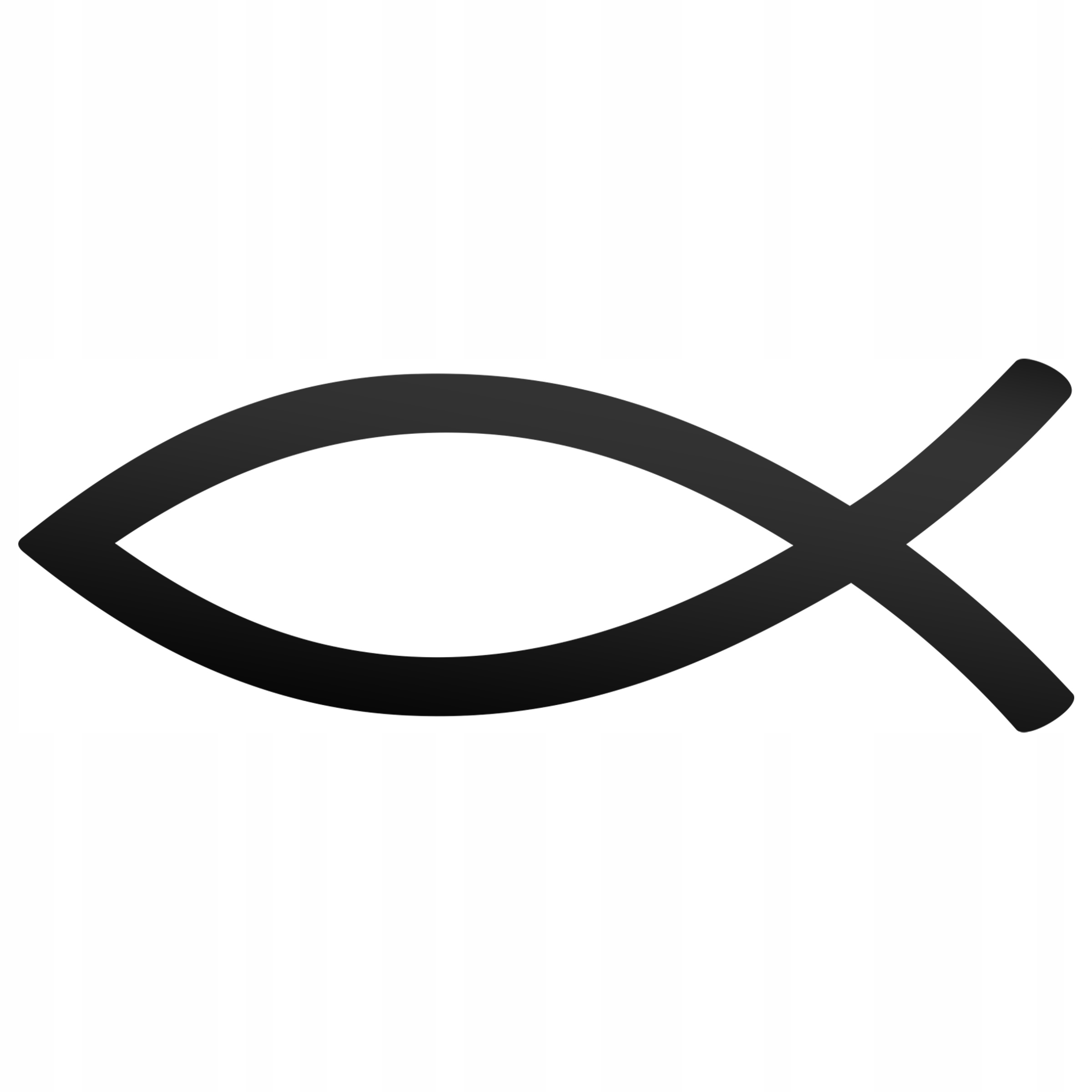 

Ryba Chrześcijańska Naklejka Odblaskowa Na Auto