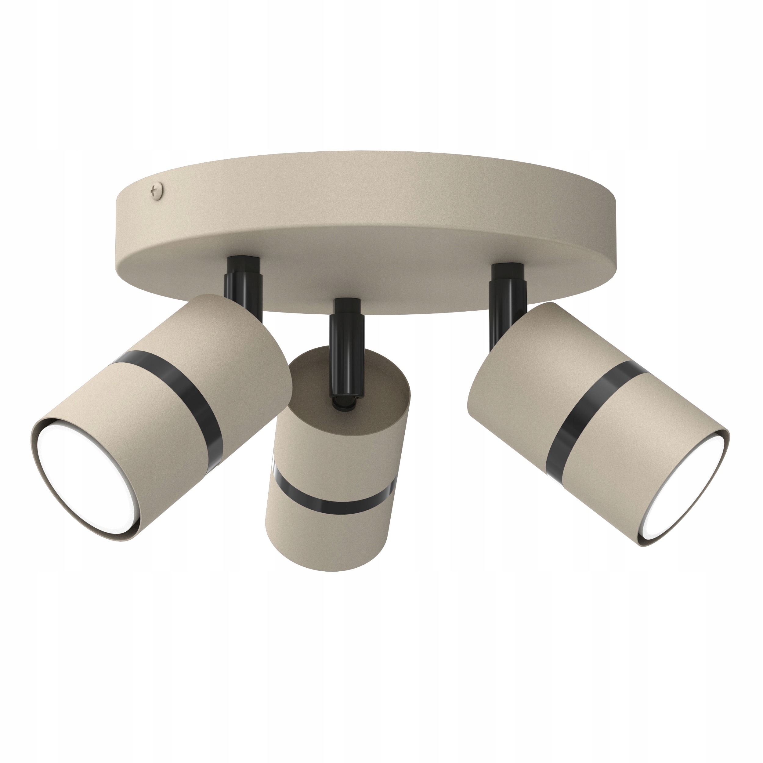 Stropní svítidlo stropní svítidlo lustr 3xGU10 kašmír černý Tube /led/