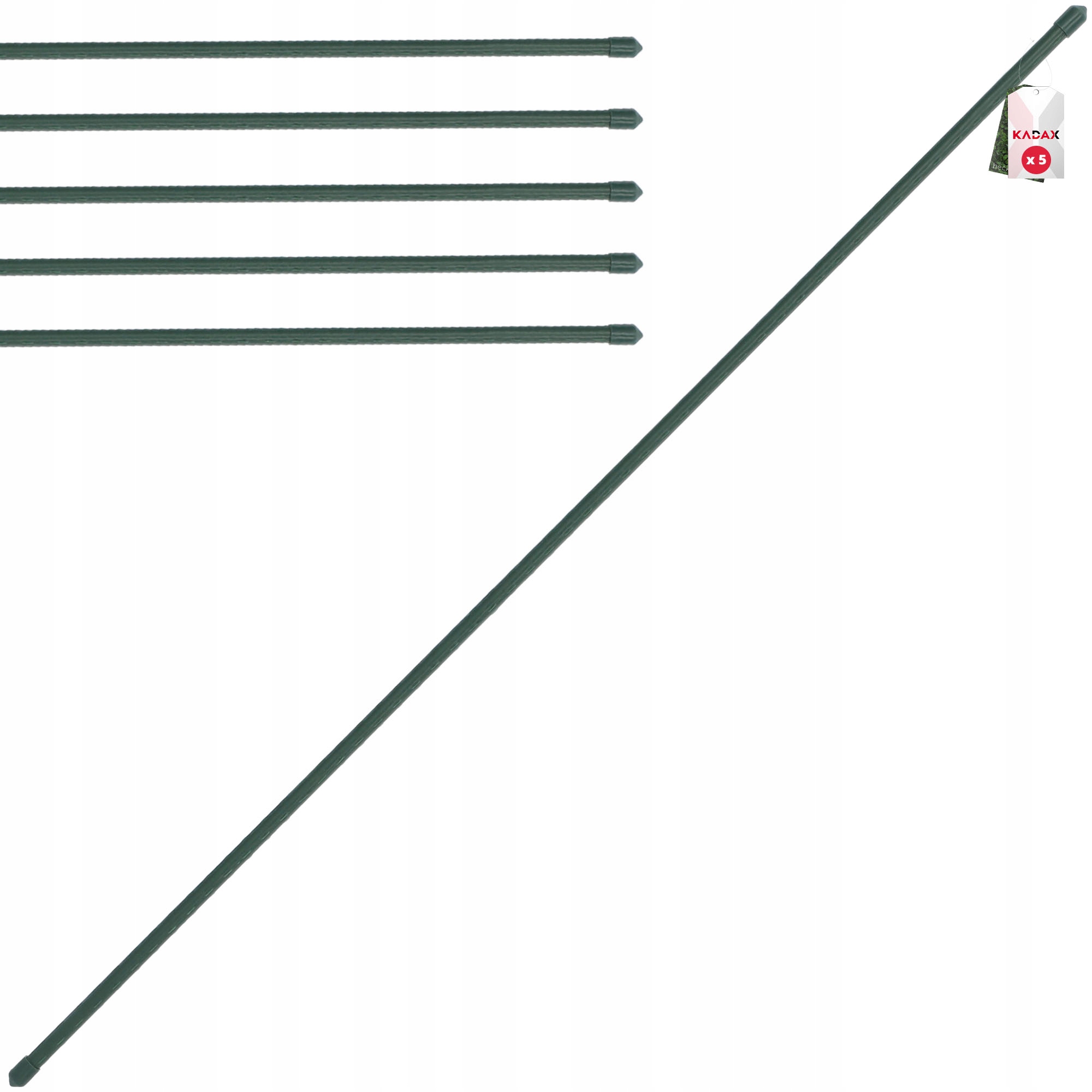 

Tyczka Podpórka Roślin Stalowa Powlekana 90cm 5szt