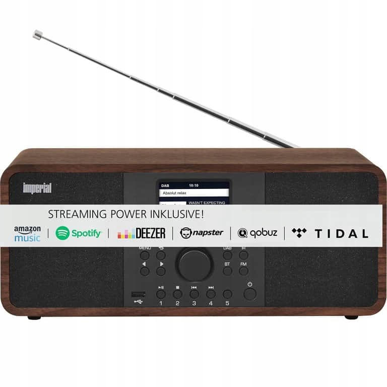 Radio Imperial DABMAN I205 - Internet, DAB+, Bluetooth E Streaming Con Effetto Legno - Foto 6