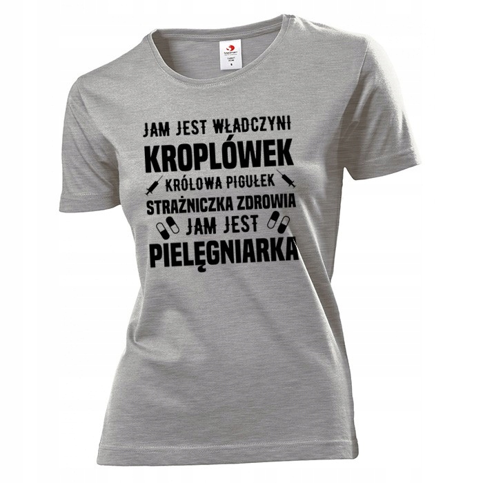 

Koszulka damska Jam jest Pielęgniarka XL