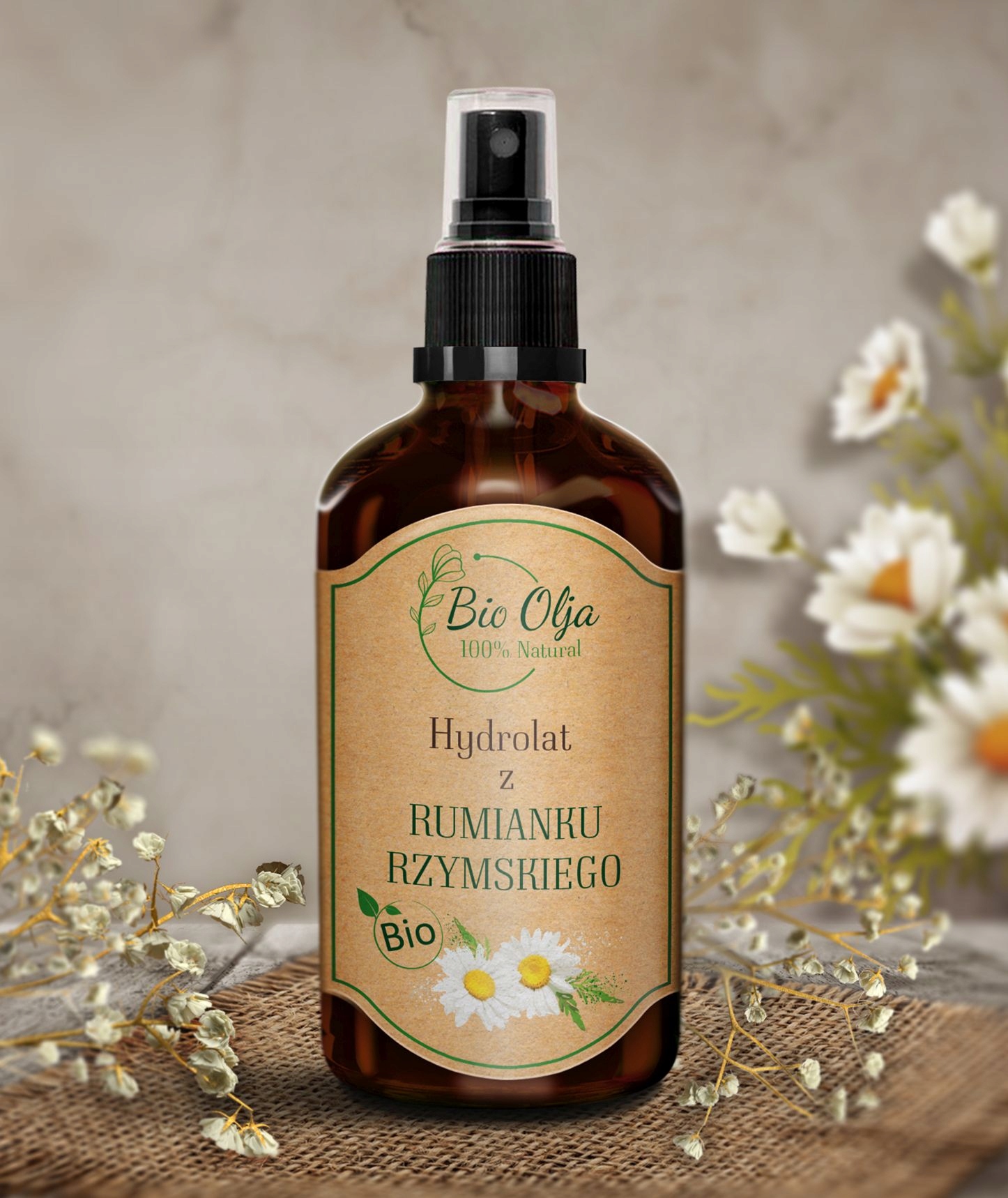 BioOlja Hydrolat z rumianku rzymskiego Tonik 100ml Marka BioOlja