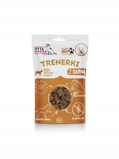 5 x Syta Micha Trenérky s srnkou pro psa 80 g