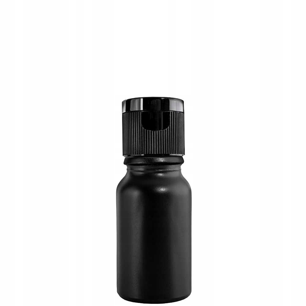 

Butelka szklana 10ml czarna z nakrętką flip top cz