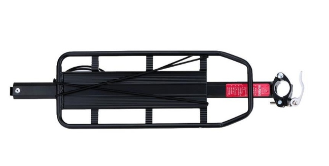 BAGAŻNIK ROWEROWY ALUMINIUM TYLNY UNIWERSALNY 50KG Model 01001