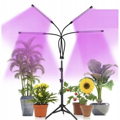Led lampa pro růst rostlin stativ 4ks