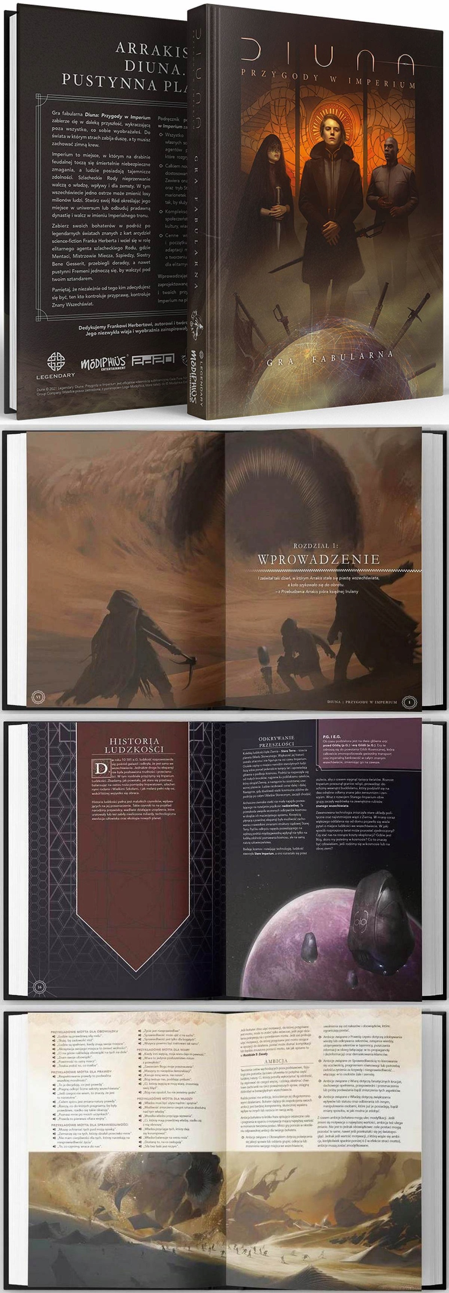 DIUNA - PRZYGODY W IMPERIUM podręcznik podstawowy Wydawca Alis Games