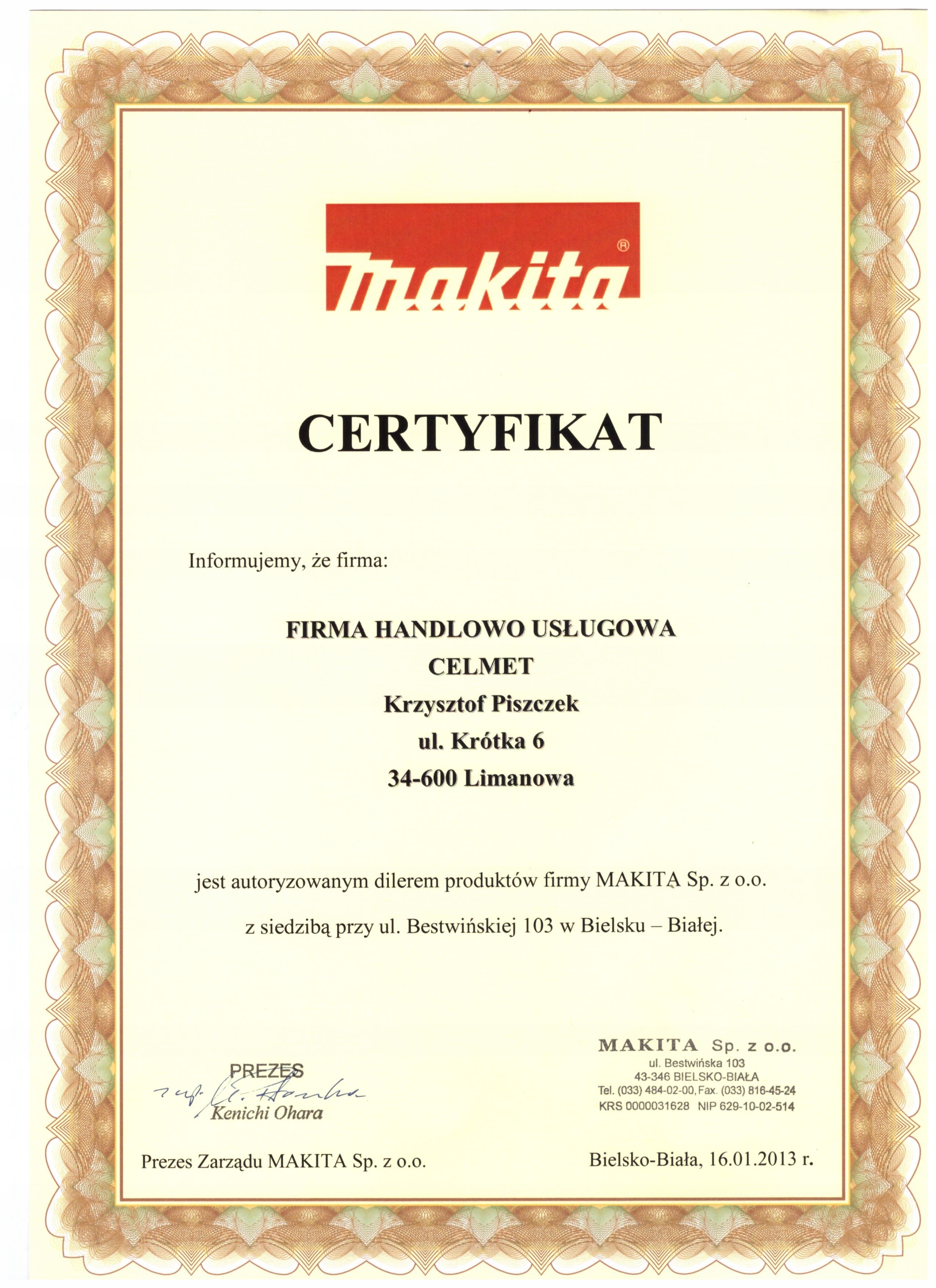 Frezarka górnowrzecionowa MAKITA RP1110CJ Marka Makita