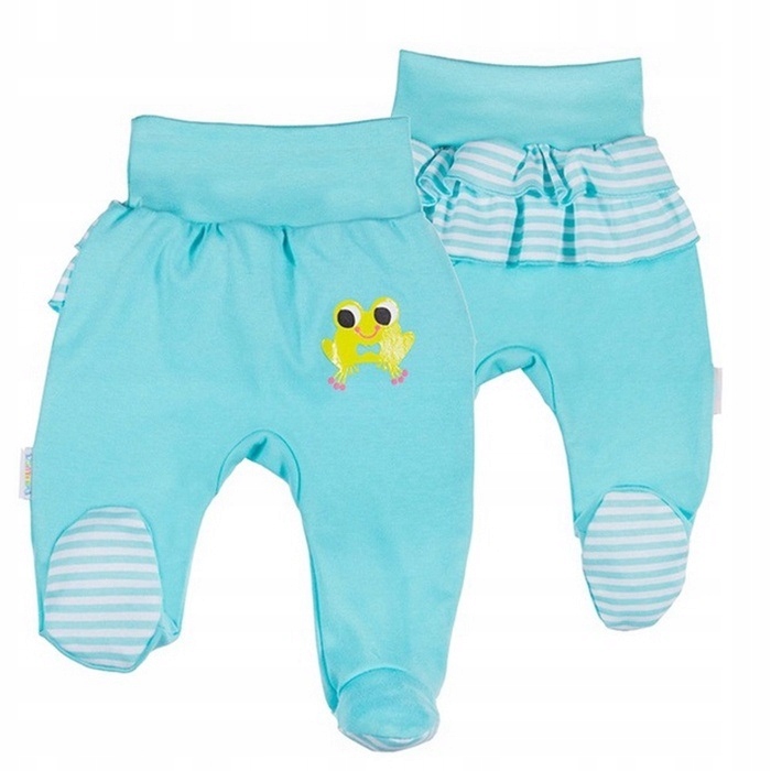 EWA KLUCZE PÓŁŚPIOCHY DLA DZIEWCZYNKI TROPICAL ŻABA TURKUSOWE ROZ. 62