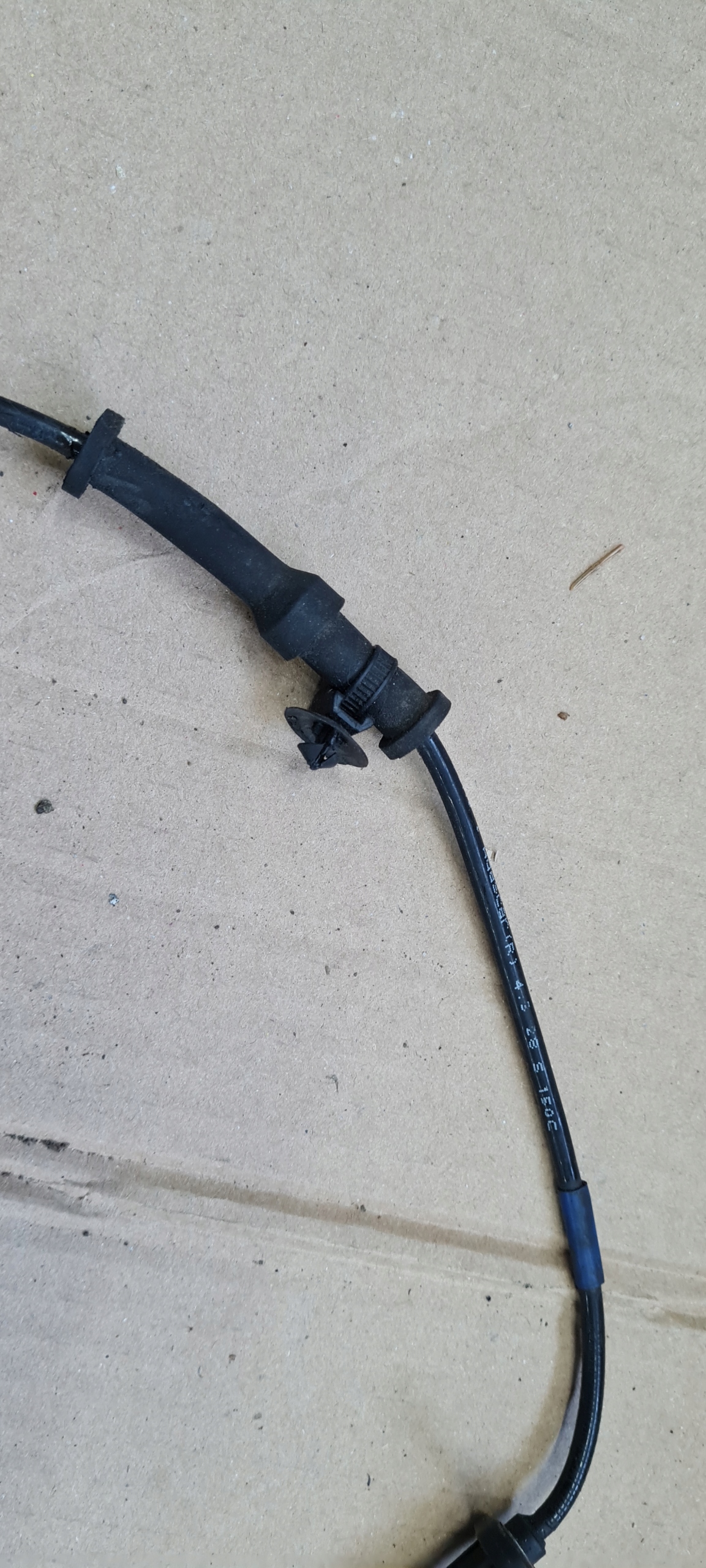 DODGE CHARGER sensor ABS wiring front wheels