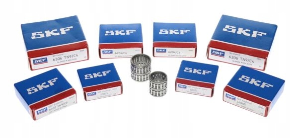 Łożyska silnika MZ TS 250/1 SKF C4 MZA 10 sztuk