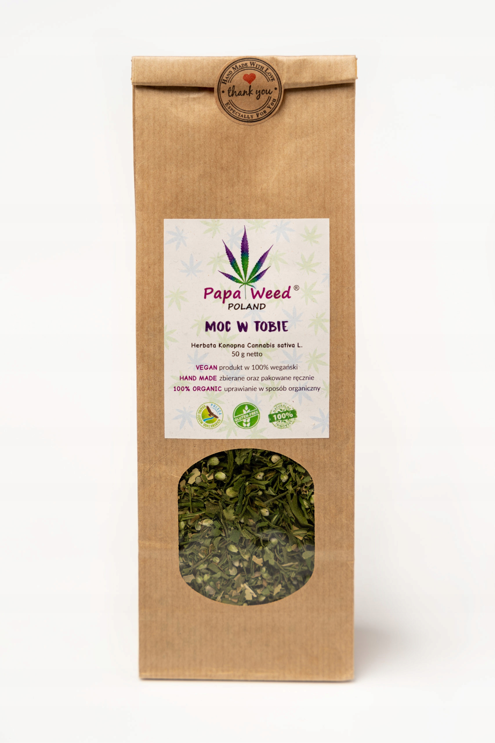 

Herbata Konopna Yerba Mate Susz Konopi Cbd 50G