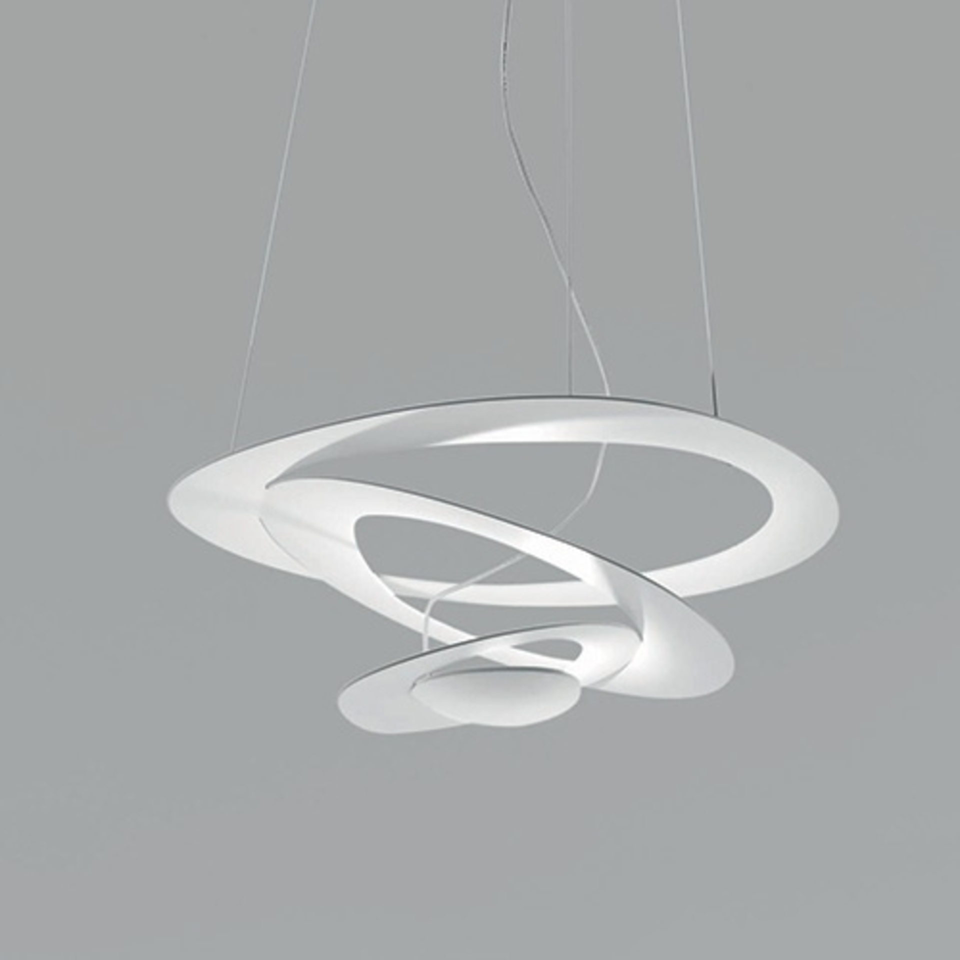 Artemide Pirce Mini závěsné svítidlo, halogen, bílá, 1237010A