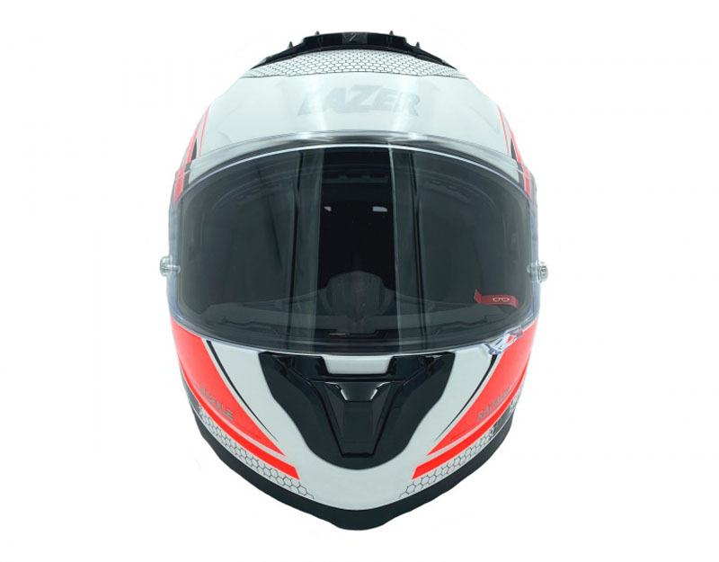 KASK MOTO INTEGRALNY RAFALE SR EVO PIXEL BLENDA M Kolor biały czarny czerwony