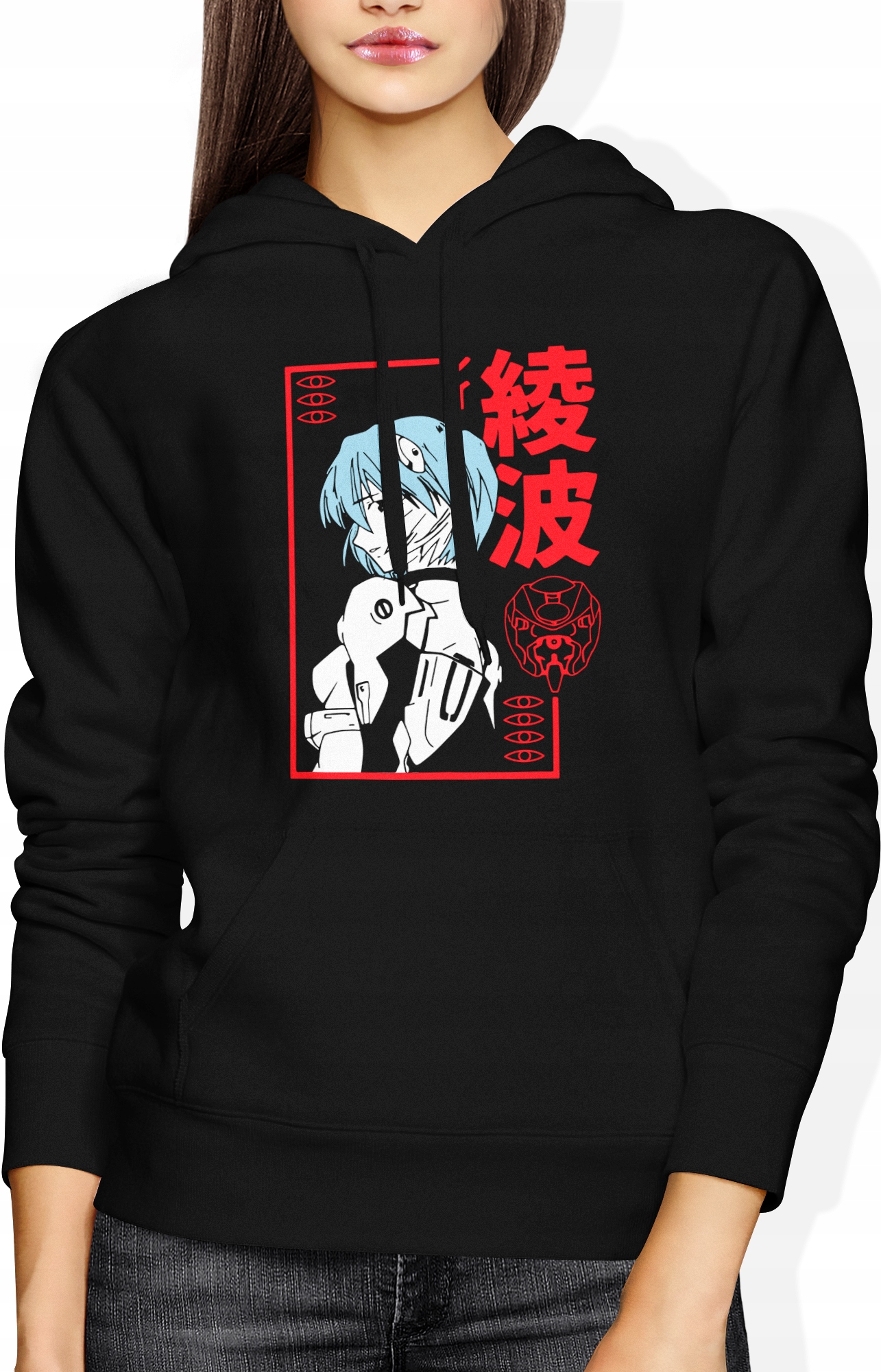 

Neon Genesis Evangelion Rei Ayanami Bluza Damska M