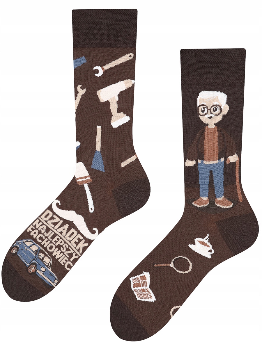 

Kolorowe skarpety Todo Socks Favorite Grandpa 3942