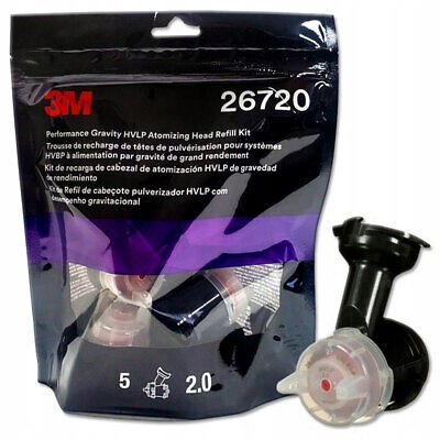 3M 26720 Sada 5 trysiek Hvlp 2.0 mm pre striekaciu pištoľ Pps 2.0