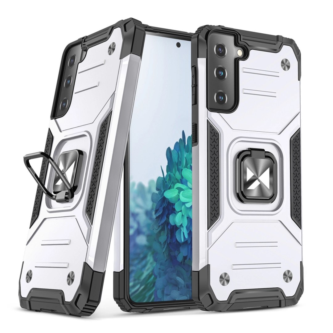 Wozinsky Ring Armor pancerne hybrydowe etui pokrowiec magnetyczny uchwyt