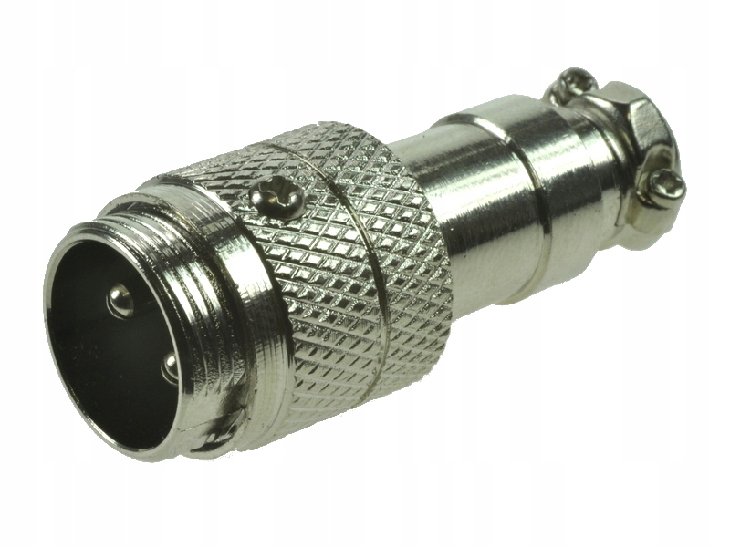

Wtyk Mikrofonowy Nc/cb 6A 125V IP55 2 pin