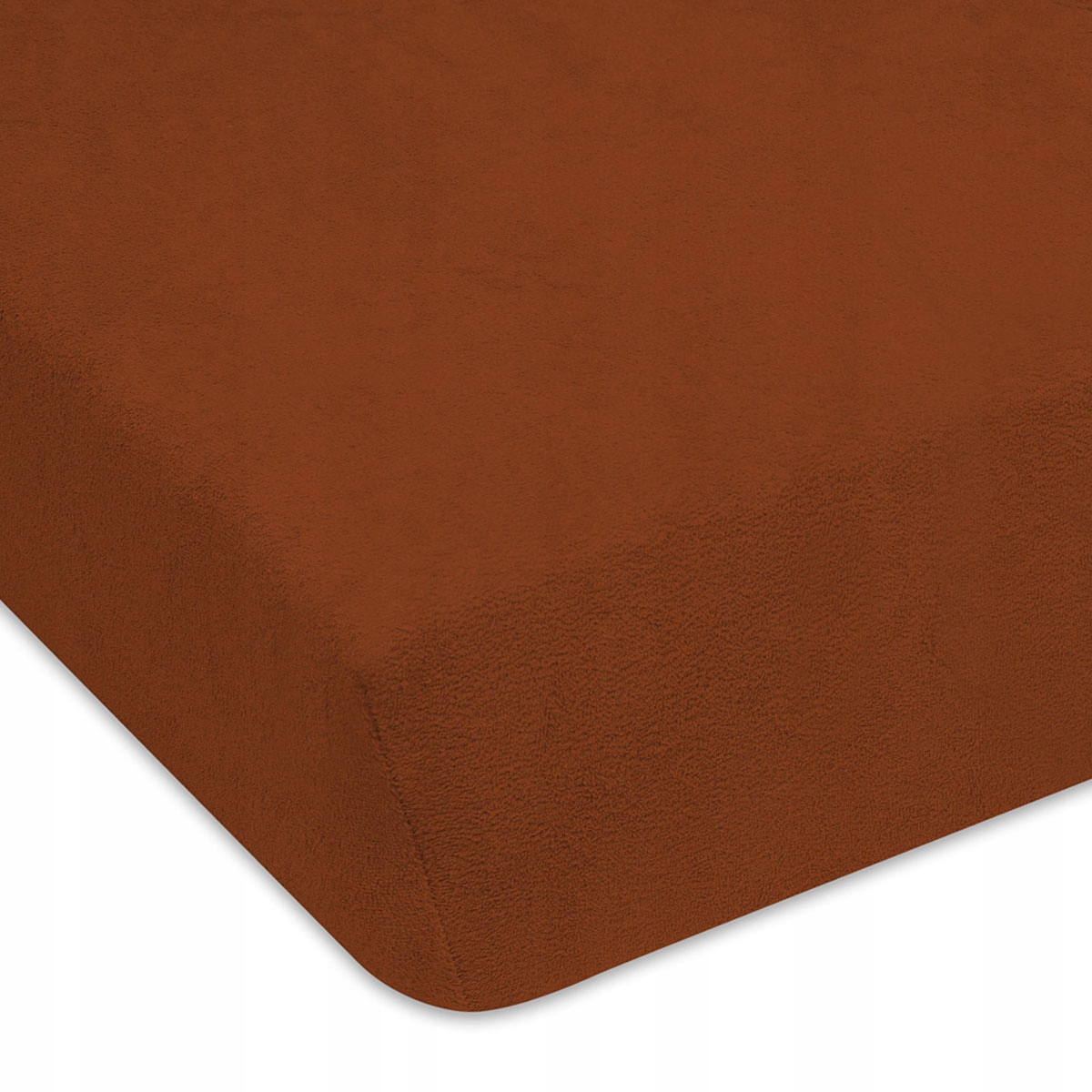 

Prześcieradło Brązowe 60x120 CM Frottowe Z Gumką