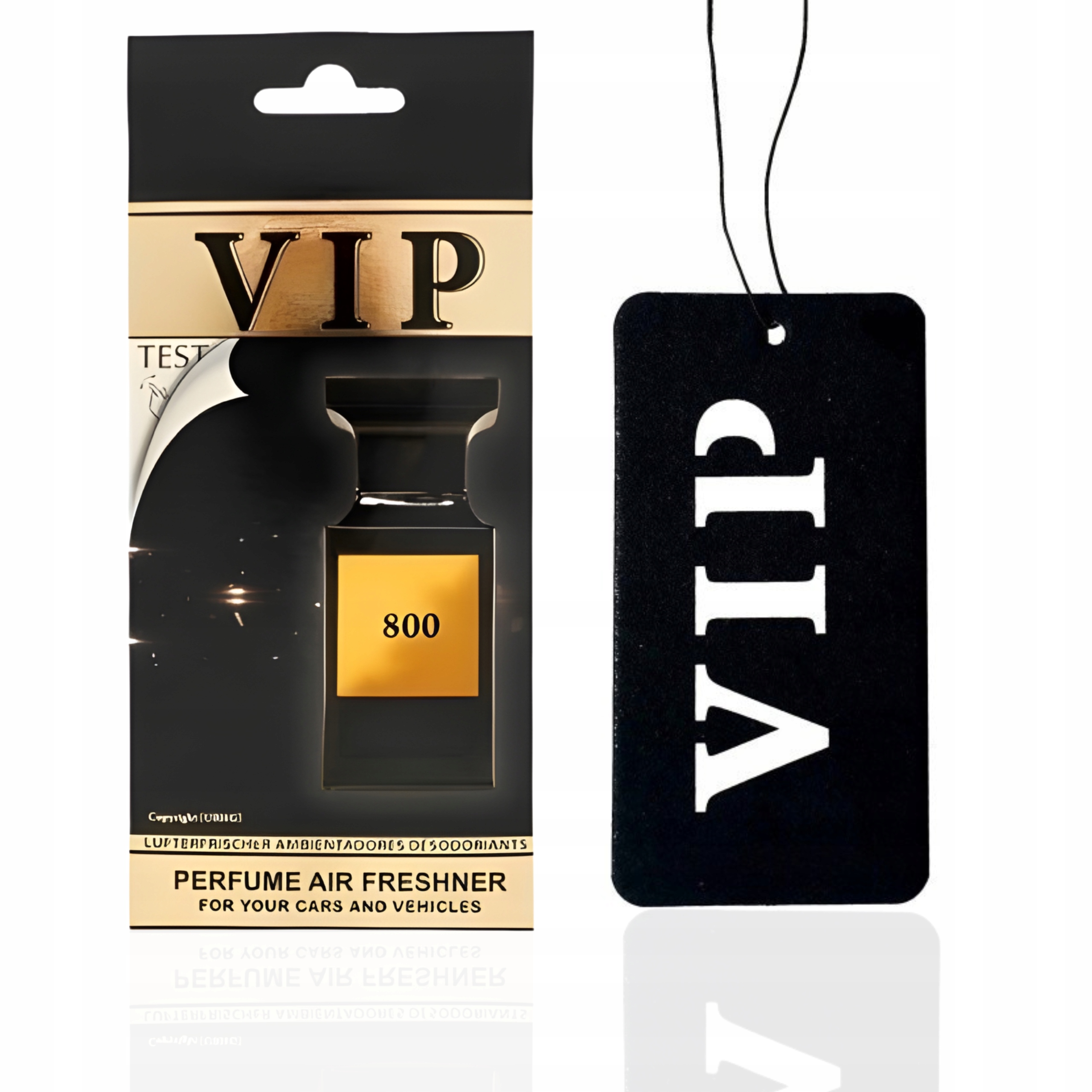 Zapach Samochodowy Zawieszka Zapachowa Do Samochodu Vip 800 Tabacco Vanille