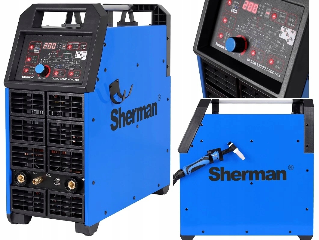 Spawarka Tig Sherman Digitig Gd Pulse Ac/dc Igbt Hf Mma
