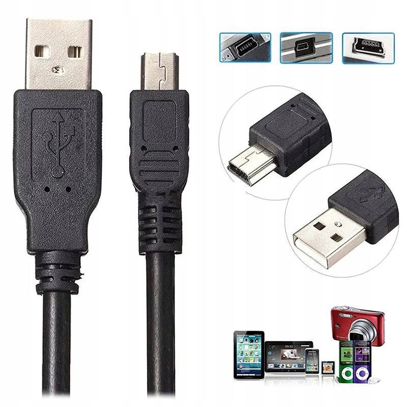 KABEL USB DO CANON EOS 5D 10D 20D 30D EOS 450D EOS 500D EOS 1000D 550D 600D Model inny