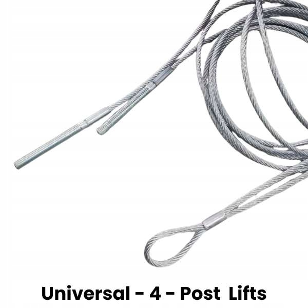 Univerzální ocelové lano s očkem pro čtyřsloupový zvedák