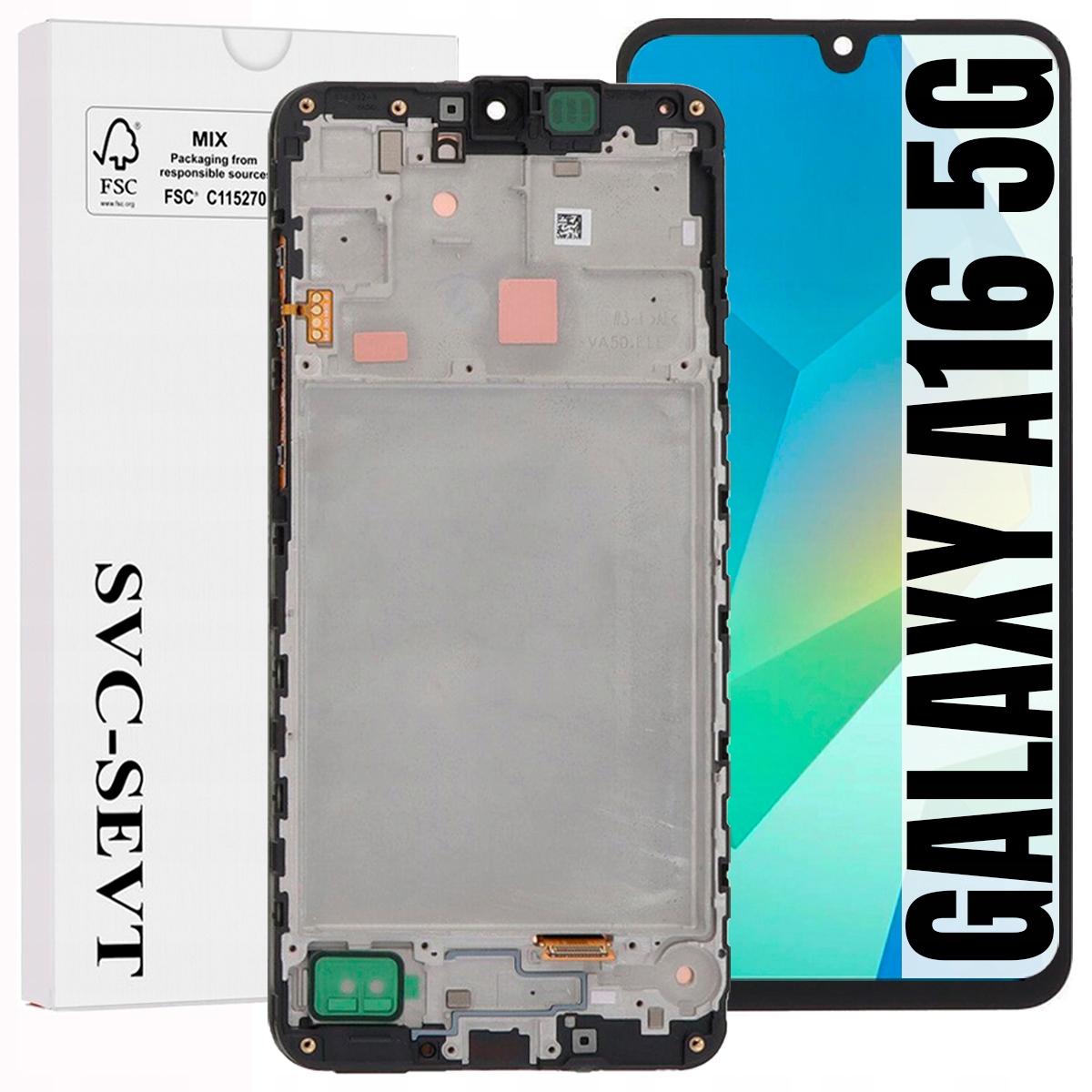 Displej Pro Samsung Galaxy A16 5G A166 Originální LCD Displej Rámeček