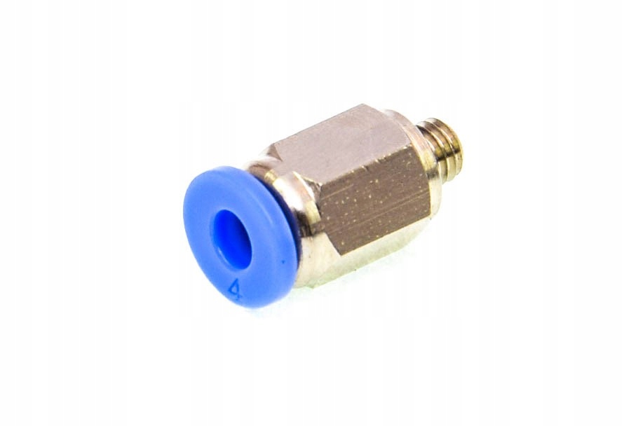 

Złączka Prosta Wtykowa Wąż 4MM Gwint M5 SPC04-M5