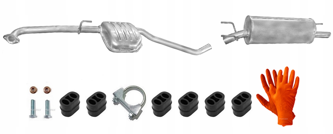 Opel Omega B 2.0 (1994-12/1999) Sedan Tlumič Koncový