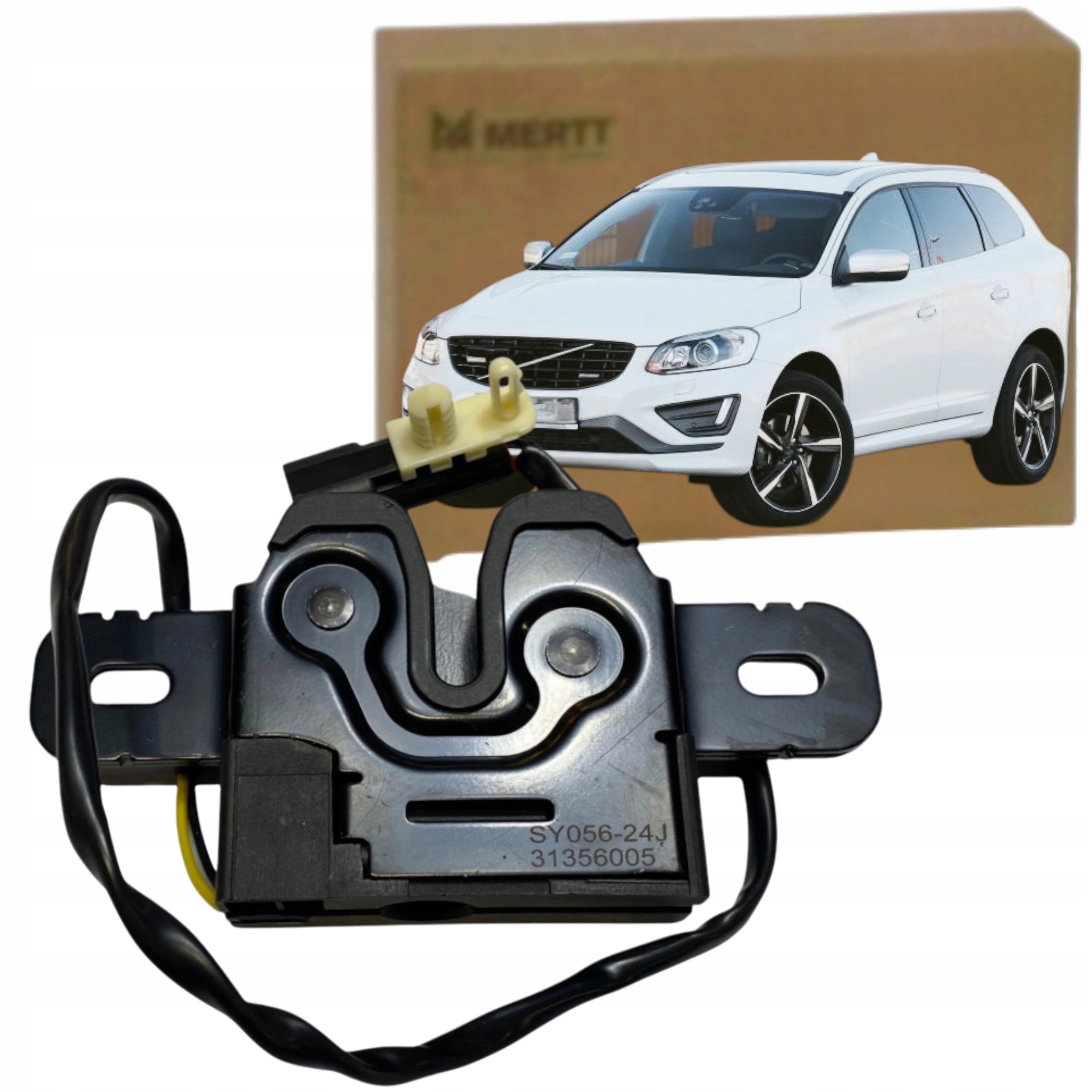 Volvo XC60 2009-2014 Zámek Masky Pravý, kryt motoru 31356005