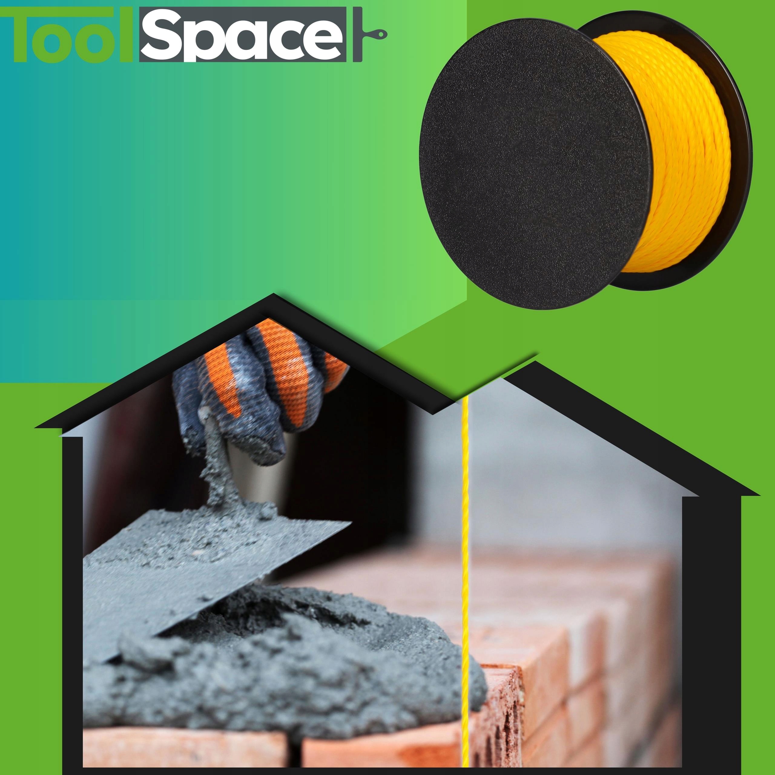 SZNUR MURARSKI 50m x 1,7mm Marka ToolSpace