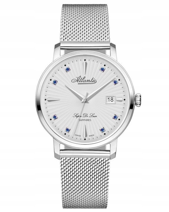 Zegarek Damski Atlantic De Luxe Precious Stones 29355.41.27