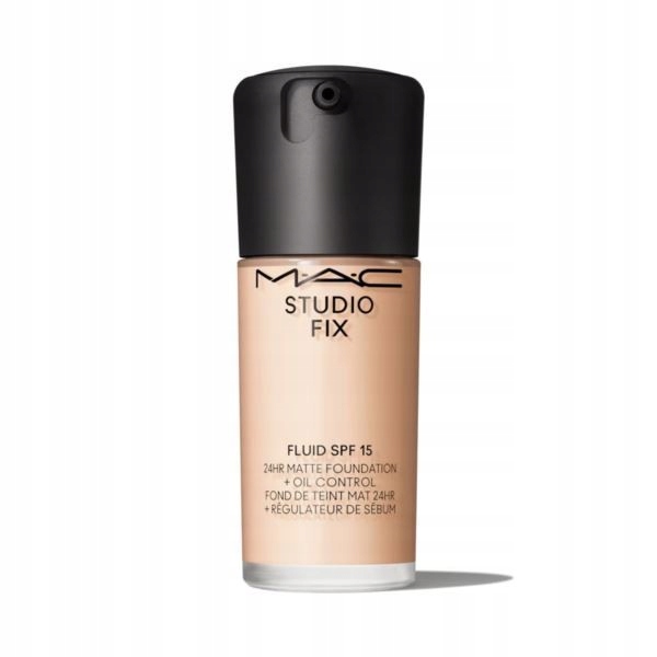 015801 Mac Studio Fix Fluid SPF15 24HR Matte Foundation Oil 30ml. NC12