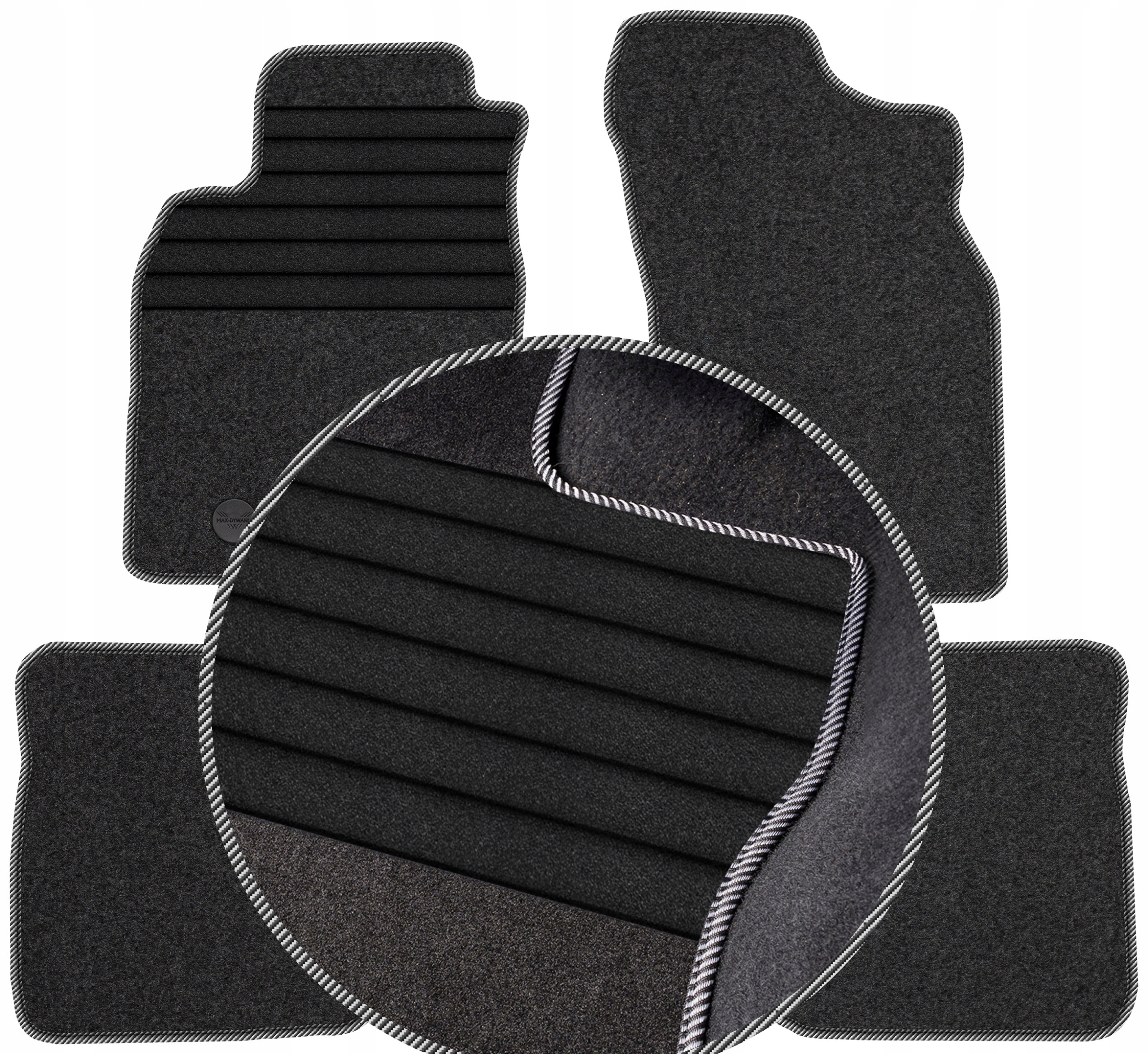 Mitsubishi Lancer VII 2003-2005 Velurové stěrače do auta