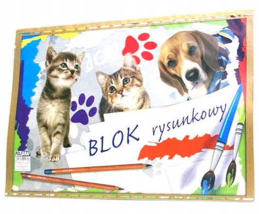 blok rysunkowy 10szt. BIAŁY A3/20K — 4