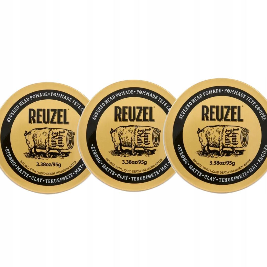 Reuzel Severed Head Clay Pomade 95g 3 szt.