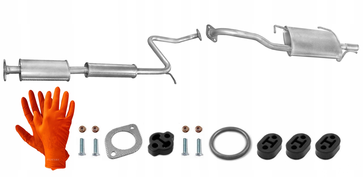 Nissan Sunny 1.6 (1991-1992) Hatchback Tlumič Koncový 5D