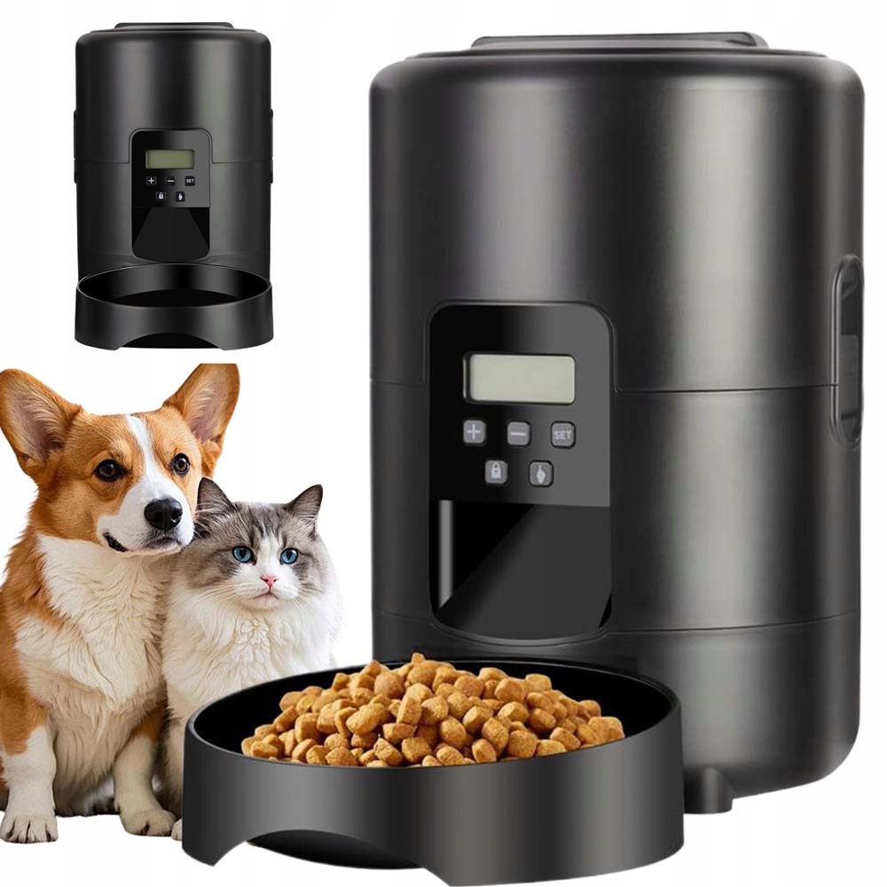 Levně Inteligentní Automatický Dávkovač Krmiva A Krmení Pro Psa Kočku