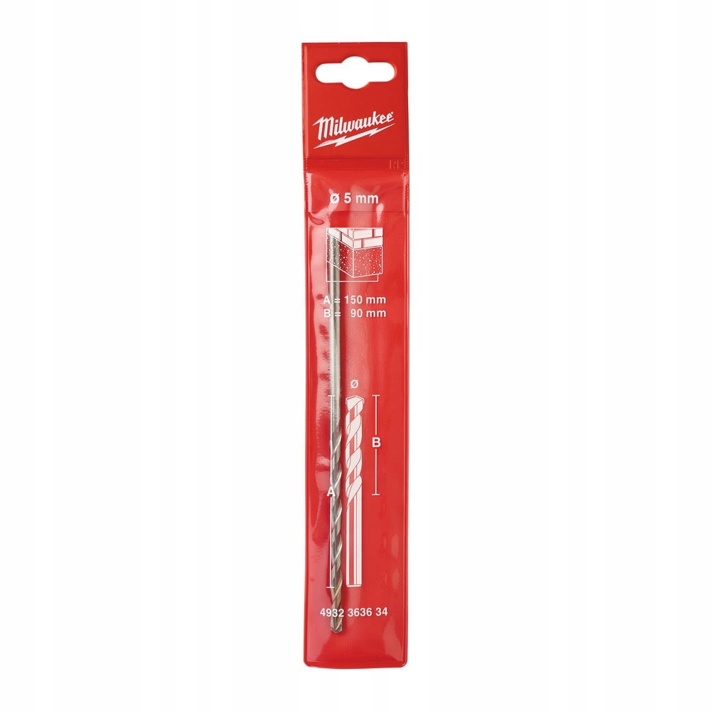 

Solidne Wiertło do Betonu Płyt 5x150mm Milwaukee
